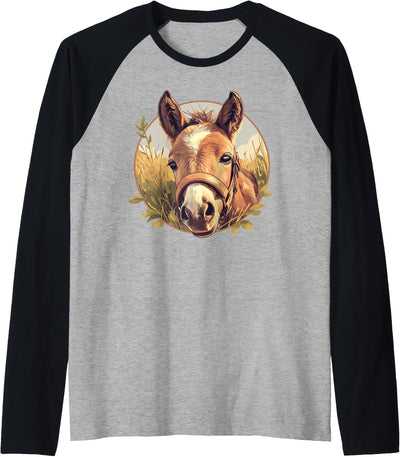 Horses Horse Lovers Shop Horses Horse Raglan Baseball Tee