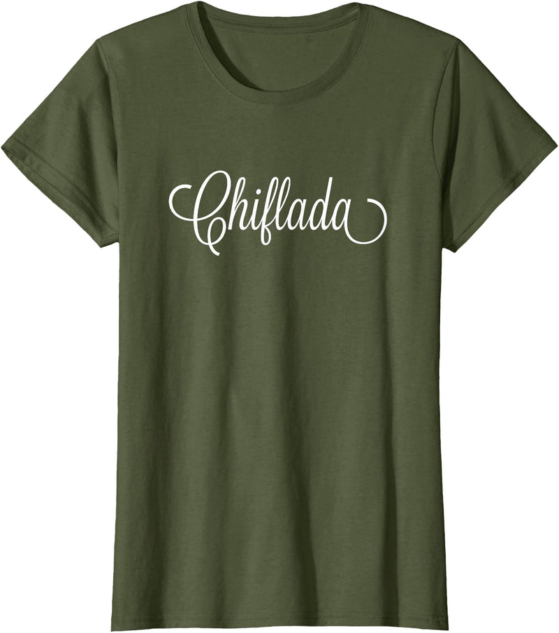 The Spanish Cow Chiflada Spanish Brat Mexican T-Shirt - Olive Green