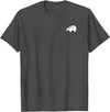 P&L Originals Zuni Bear pocket-style tee shirt emblem T-Shirt - Dark Heather Grey