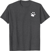 P&L Originals Cat paw print. Pocket style emblem. T-Shirt