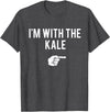 Matching Kale Costume I'm With The Kale Halloween Costume Party Matching T-Shirt - Dark Heather Grey