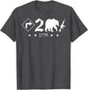 Right To Bear Arms Pro Gun & Patriotic Military Right To Bear Arms Pro Gun Funny Patriotic Military Women Men T-Shirt - Dark Heather Grey