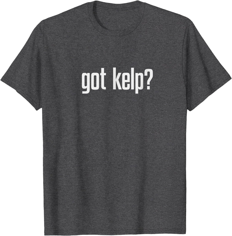 Fishy Stamped Style Merch got kelp? T-Shirt - Dark Heather Grey