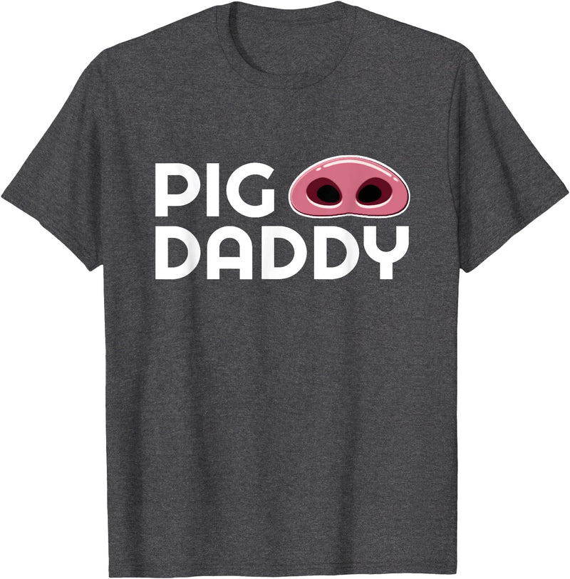 Gay Slang Terms Types Quotes Shirts Pig Daddy Kink, Gay Hookup Slang, PigPlay Fetish Gift T-Shirt - Dark Heather Grey