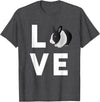 Cute I Love Rabbits Funny Bunny Rabbit Lover Gifts T-Shirt in Dark Heather Grey