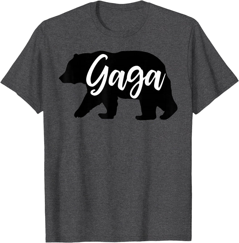 Aberdeen Family Bear T Shirt GaGa Bear shirt Matching Family Shirts Bear tshirts T-Shirt - Dark Heather Grey