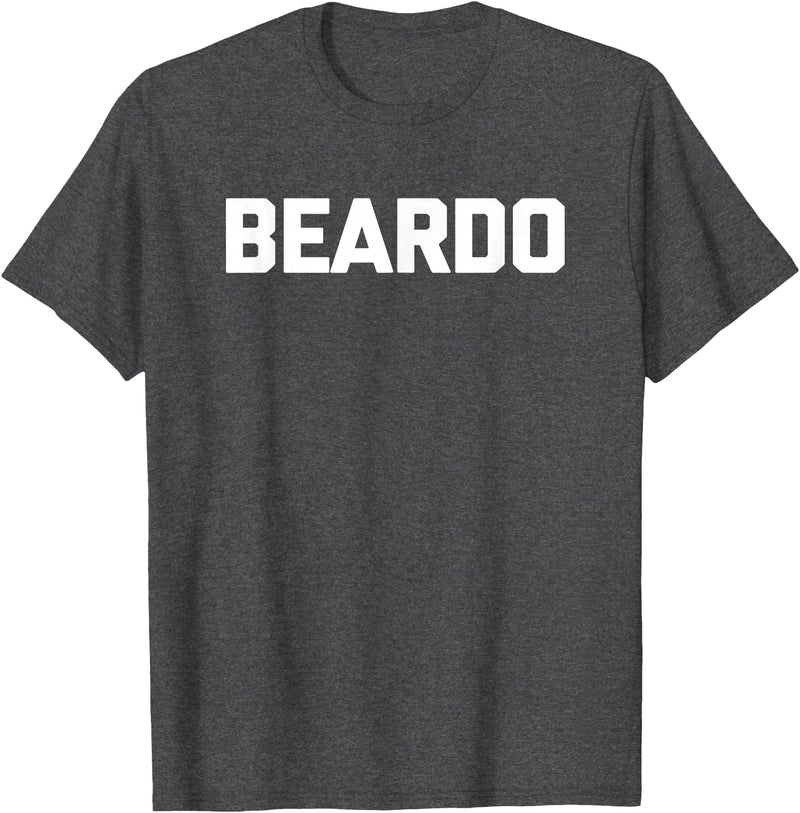 Funny Beard Shirt & Funny Beard T-Shirts Beardo T-Shirt funny saying sarcastic shirt for men bear T-Shirt - Dark Heather Grey