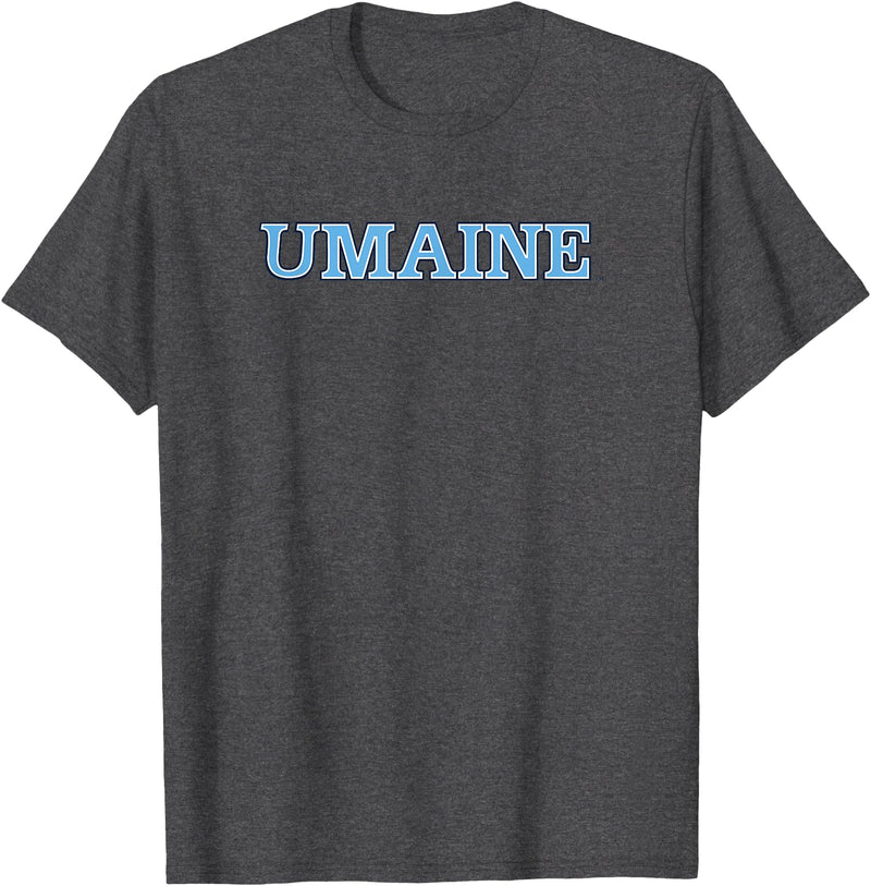College Fever University of Maine Black Bears Umaine NCAA MAINE25 T-Shirt - Dark Heather Grey