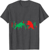 Bull vs Bear Stock Market Investor Shop Bull vs Bear Stock Market Investor Wall Street T-Shirt - Dark Heather Grey