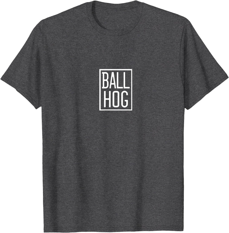 Way To Go Ball Hog Merch Ball Pig T-Shirt - Dark Heather Grey
