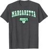 Official High School Fan Gear Margaretta High School Polar Bears T-Shirt C2 T-Shirt - Dark Heather Grey