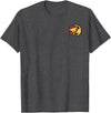 Disney Lion King Pocket Baby Simba Drawing T-Shirt - Dark Heather Grey