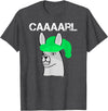 Llama Shirt Collection by Jean Olivier Funny Llama with Hats T-Shirt - Black, Small, Unisex-Adults, Classic Fit, Short Sleeve, Cotton 65% Polyester 35% - Dark Heather Grey