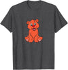 Cute Animal Shirts Cute Bear Cub Shirt - Print Shirt with Little Bear - Dark Heather Grey
