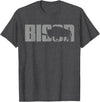 Bison Buffalo Apparel Bison Lover Buffalo Clothing - Buffalo Bison T-Shirt - Dark Heather Grey