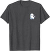 Cute Paranormal Workout Ghost Lifting Dumbbells Ghost Weightlifting Pocket Funny Ghost Workout Halloween T-Shirt - Dark