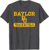Elite Authentics Baylor Bears Track & Field Officially Licensed T-Shirt - Dark Heather Grey