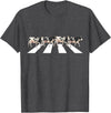 Funny Cow Shirt Women Men Girls Kids Boys Gifts Funny Crosswalk Cows Farming farm Cow Girl Boy Women Men Kid T-Shirt - Dark