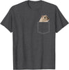 Boys Girls Cute Cool Hamster Lover T-Shirt Gift for Kids T-Shirt - Dark Heather Grey