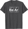 Gay Bear Pride T-Shirts Bear Periodic Table - Gay Bear Pride T-Shirt T-Shirt - Dark Heather Grey