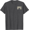 Bankrupted By Birdseed Bird Watching Humor Bankrupted By Birdseed Funny Bird Watching Lover 2 Sides T-Shirt - Dark Heather Grey