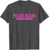 North Polar Bears Official High School Gear North Polar Bears Softball HS T-Shirt - Dark Heather Grey