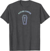 Pastel Goth Apparel Future Corpse Coffin Pastel Goth Grunge Halloween Aesthetic T-Shirt - Dark Heather Grey