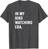 Bird Watching for Men Women Boys Girls by Jess in My Bird Watching Era - Birds Telescope Photography T-Shirt - Dark Heather Grey