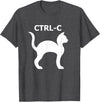 Lazy Halloween Costumes & Funny Tech Puns Funny Copycat IT Tech Geek Nerd Pun Lazy Halloween Costume T-Shirt - Dark Heather