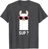 Llama Costume For Boys Funny Llama Kids T-Shirt - Dark Heather Grey