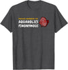 Aquarium Designs - Cichlids Tropical Discus Fish Proud Member of Aquaholics Discus Fish Lover Aquarist T-Shirt - Dark Heather Grey