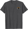 Equal Rights Gay Bear Sânpebe Designs Mens Gay Bear Pride Distressed Men Pocket T-Shirt - Dark Heather Grey