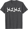 Cow Print Birthday Shirt For Family Men Women Cow Nana Birthday Family Matching 1 St Birthday Girl Boy T-Shirt - Dark