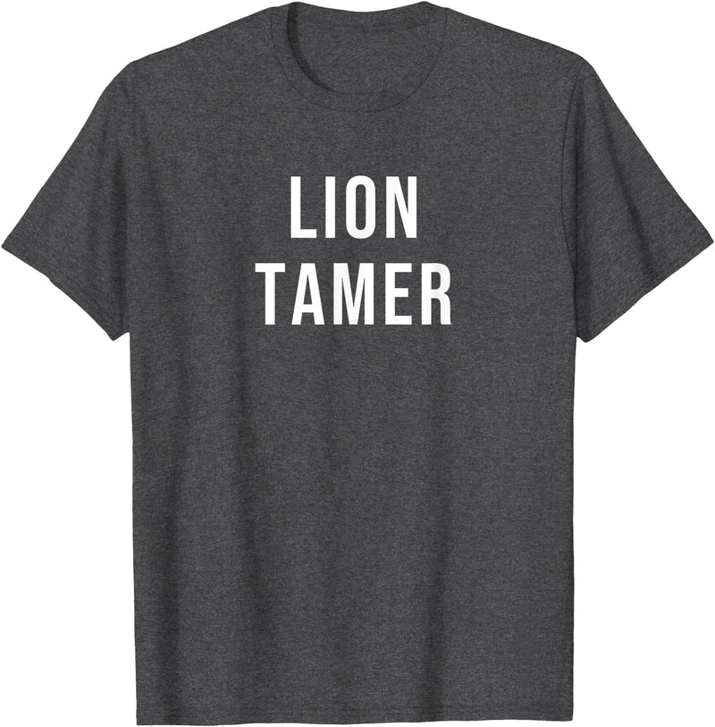Lion Tamer T-Shirt - Dark Heather Grey