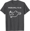 Wittgenstein Rabbit Duck - Philosopher T-Shirt in Dark Heather Grey