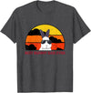 Best Bunny Dad Ever Rabbit Jumper - Dad T-Shirt in Dark Heather Grey