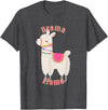 Cute Llama Shirts Drama Llama T-Shirt for Adults and Kids T-Shirt - Dark Heather Grey