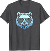 pappy Grizzly in sunglasses Pappy Bear Vintage Graphic T-Shirt - Dark Heather Grey