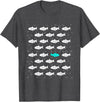 Fish Swimming Against the Ocean By Raminz Fish Swimming Against the Ocean and against Current design T-Shirt - Dark Heather Grey