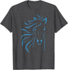 Horse Shirts Co20 Horse Lover Gifts Women's Equestrian Men Horseback Riding T-Shirt - Dark Heather Grey