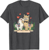 Llama Bride and Groom Wedding Matching Couple Llama Bride and Groom Wedding Art Matching Couple Loving T-Shirt - Dark Heather Grey
