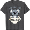 Cute Shirts and Merch My Puns Are Koala Tea Funny Cute Koala Bear Animal Pun T-Shirt - Dark Heather Grey