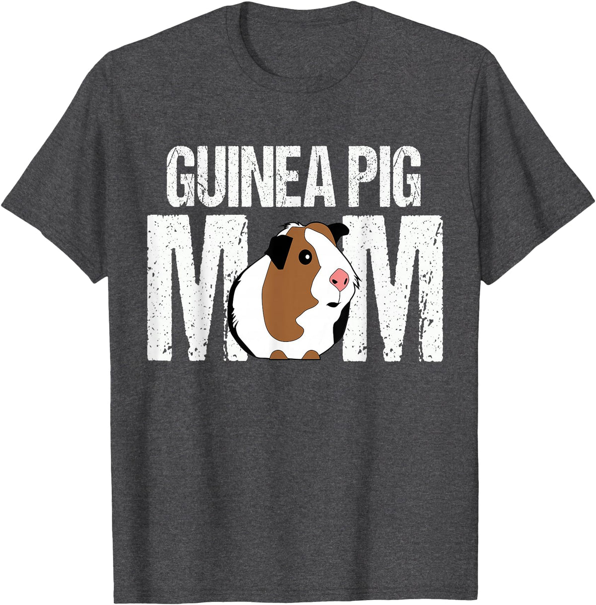 Guinea Pig Shirts & Accessories Guinea Pig Mom Shirt | Funny Guinea Pig Tshirt T-Shirt - Dark Heather Grey