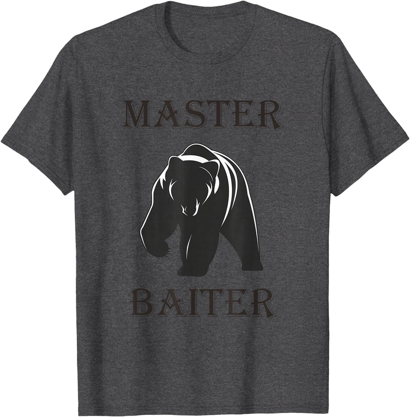 OutdoorMerch Master Bear Baiter Shirt T-Shirt - Dark Heather Grey