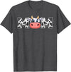 ETHRLO cow im one birthday decorations Shirts Mom Cow Print Cowboy Animal Pattern Farmer Cow Mother Mom T-Shirt - Dark