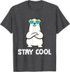 Cute Polar Bear Gifts And Tees Polar Bear Arctic - Stay Cool T-Shirt - Dark Heather Grey