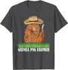 Guinea Pig Gift Idea Guinea Pig Lover Pet Cavy Guinea Pig Farmer Graphic Guinea Pig Owner Pets Animals T-Shirt - Dark Heather Grey