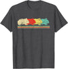 Funny Guinea Pig Shirts Retro Vintage Guinea Pig - Pet Owner Animal Lover T-Shirt - Dark Heather Grey