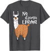 Lama-Kostüm! Lama Pyjama! Kein Drama Lama Llama Costume! Llama Pyjama! No Drama Lama T-Shirt - Dark Heather Grey