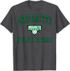 Official High School Fan Gear Margaretta High School Polar Bears T-Shirt C1 T-Shirt - Dark Heather Grey